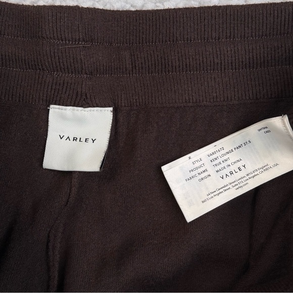 Varley Kent Lounge Pant Brown Comfy Soft Knit. VAR01672 XL - Picture 4 of 16